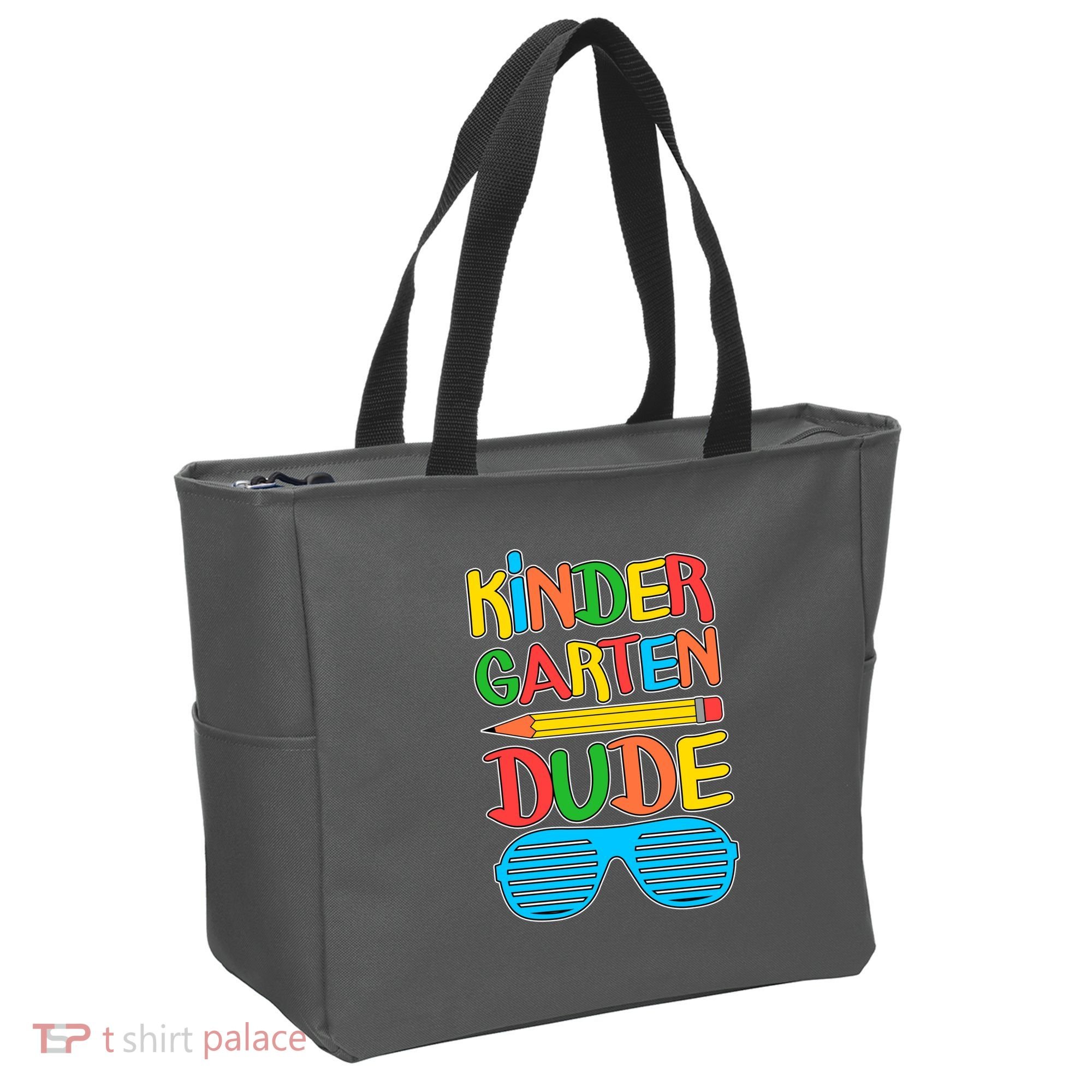 Funny Kindergarten Dude Tote Bag