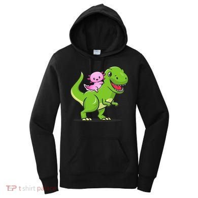 Funny Kawaii  Dino Dinosaur Axolotl Lover Women's Hoodie