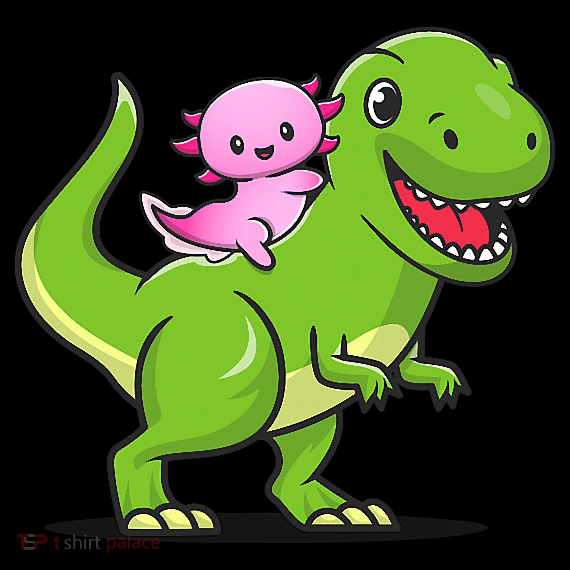 Funny Kawaii  Dino Dinosaur Axolotl Lover Women's Hoodie