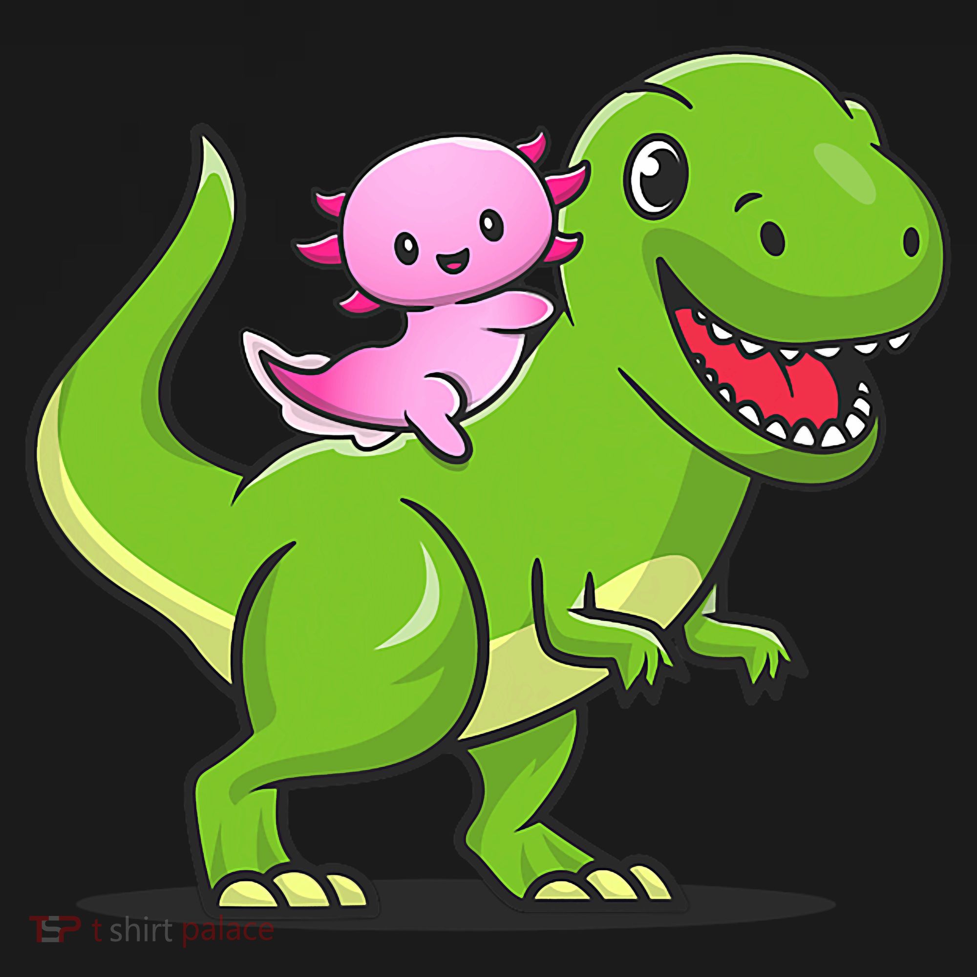 Funny Kawaii  Dino Dinosaur Axolotl Lover Baby Bodysuit