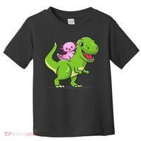 Funny Kawaii  Dino Dinosaur Axolotl Lover Toddler T-Shirt thumb 0