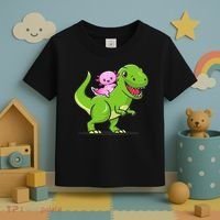 Funny Kawaii  Dino Dinosaur Axolotl Lover Toddler T-Shirt thumb 3