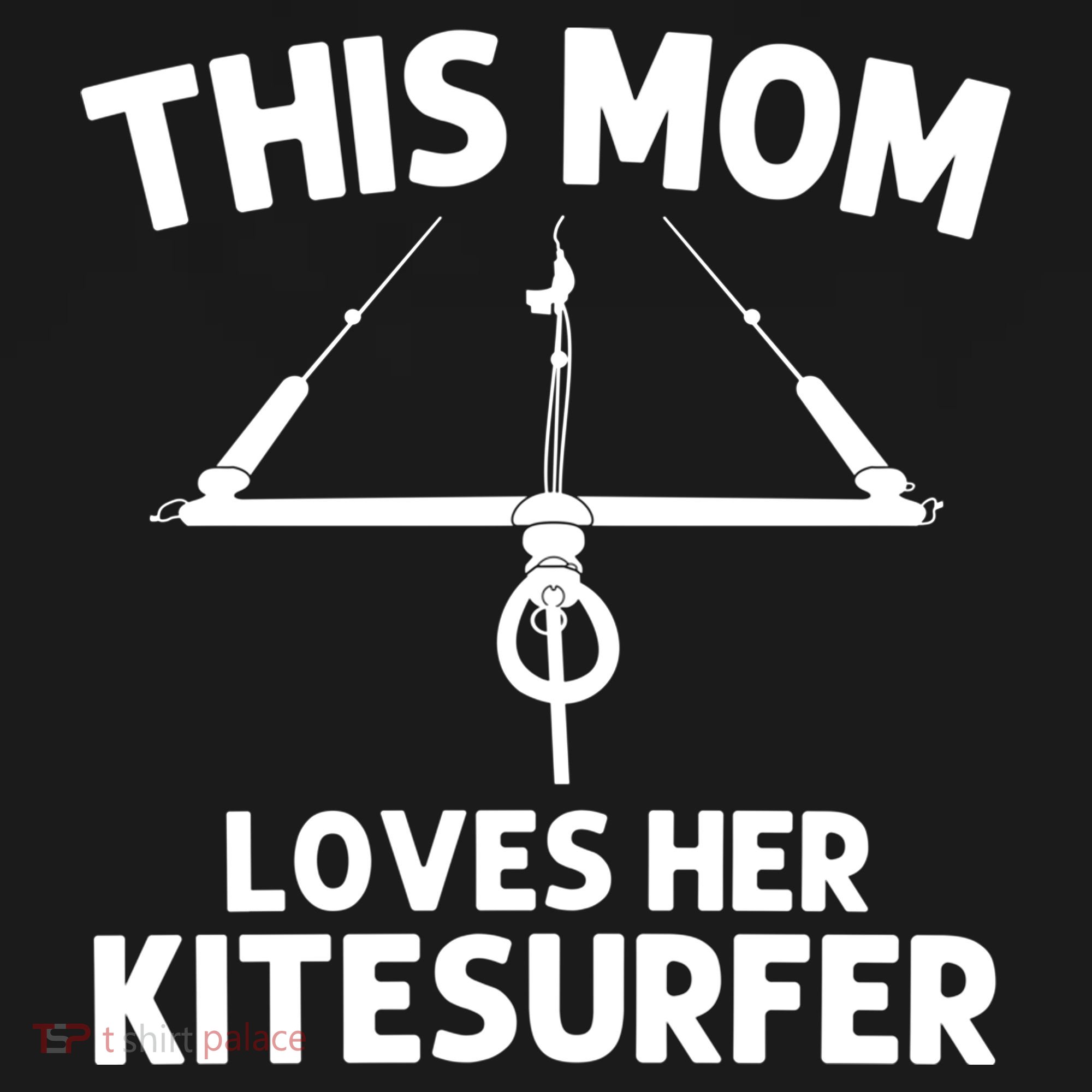 Funny Kitesurfing For Mom Mother Kiteboarding Kite Surfing Gift Pajama Set