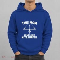 Funny Kitesurfing For Mom Mother Kiteboarding Kite Surfing Gift Hoodie thumb 0