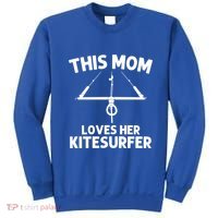Funny Kitesurfing For Mom Mother Kiteboarding Kite Surfing Gift Sweatshirt thumb 0