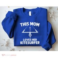 Funny Kitesurfing For Mom Mother Kiteboarding Kite Surfing Gift Sweatshirt thumb 2