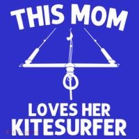 Funny Kitesurfing For Mom Mother Kiteboarding Kite Surfing Gift Sweatshirt thumb 3