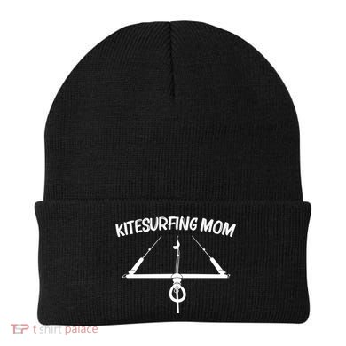 Funny Kitesurfing For Mom Mother Kiteboarding Kite Surfing Gift Beanie