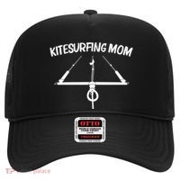 Funny Kitesurfing For Mom Mother Kiteboarding Kite Surfing Gift Hat thumb 0