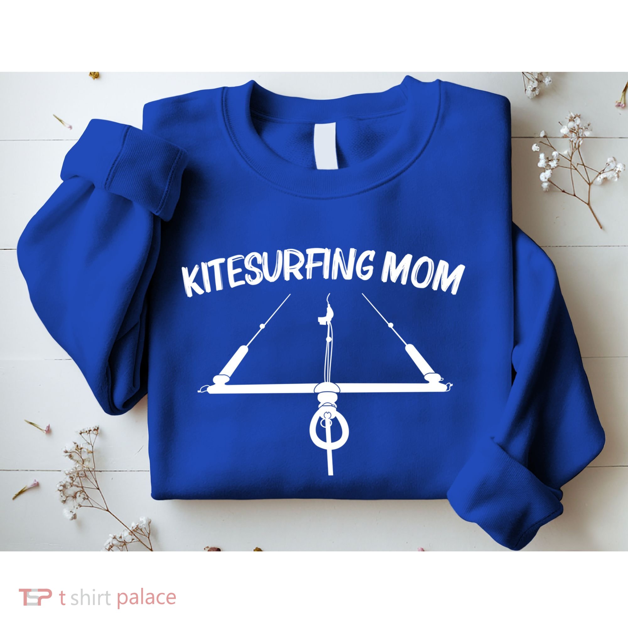 Funny Kitesurfing For Mom Mother Kiteboarding Kite Surfing Gift Sweatshirt