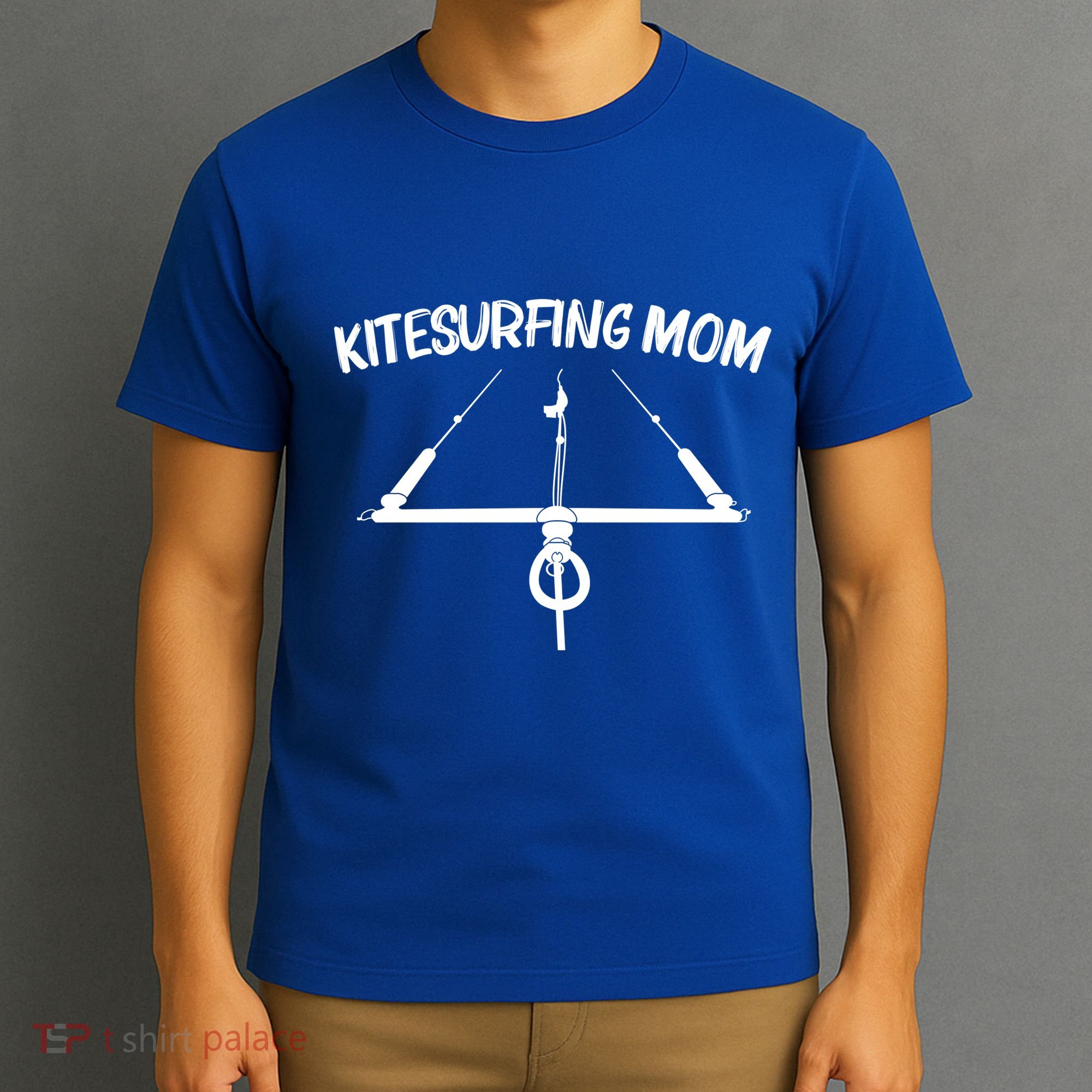 Funny Kitesurfing For Mom Mother Kiteboarding Kite Surfing Gift T-Shirt