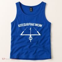 Funny Kitesurfing For Mom Mother Kiteboarding Kite Surfing Gift Tank Top thumb 2