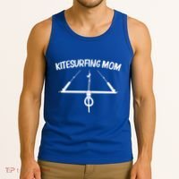 Funny Kitesurfing For Mom Mother Kiteboarding Kite Surfing Gift Tank Top thumb 3