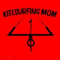 Funny Kitesurfing For Mom Mother Kiteboarding Kite Surfing Gift Santa Hat thumb 1
