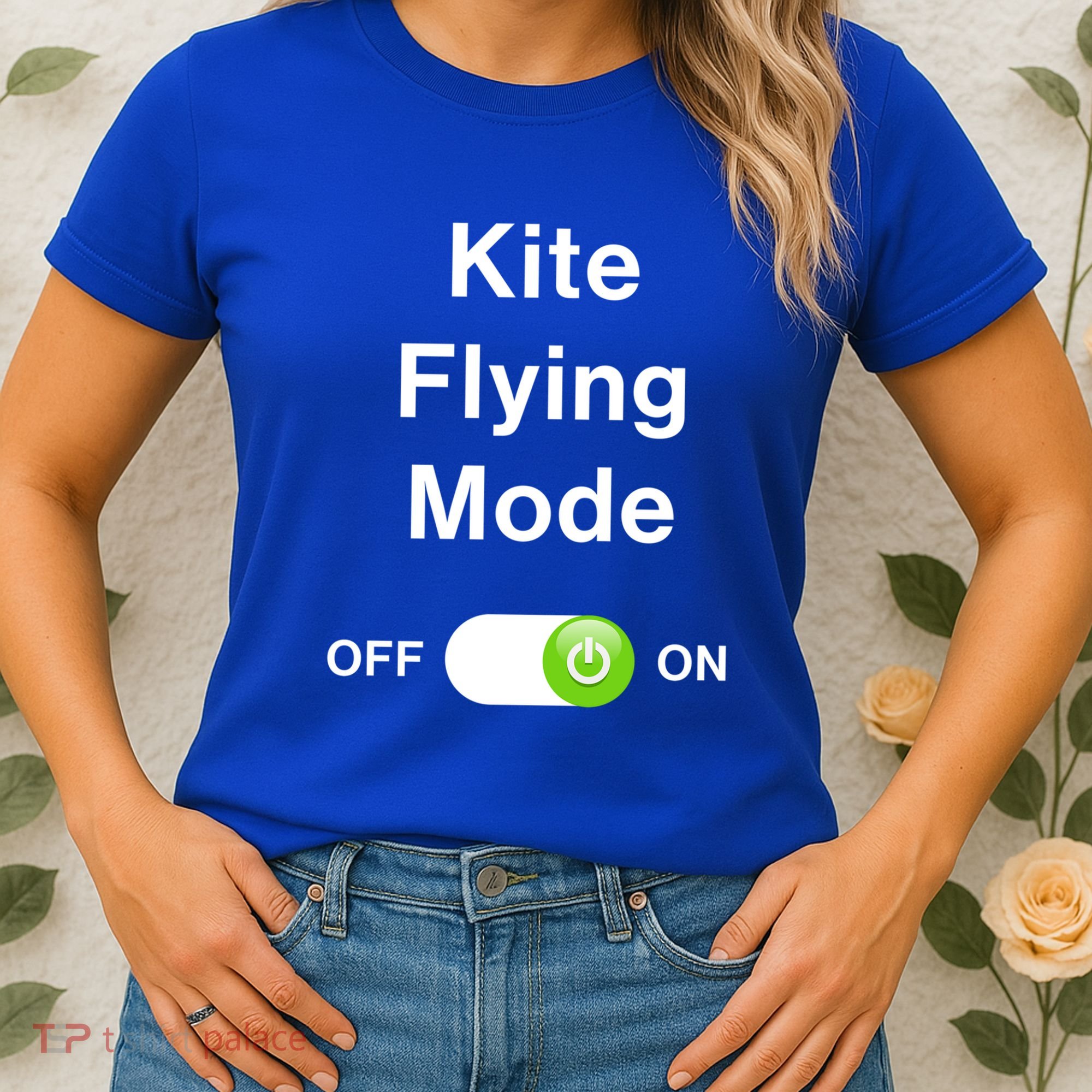 Funny Kite Flying Mode Gift Women's T-Shirt