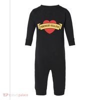Feminist Killjoy Feminism Strong Empowert Heart Gift Infant Fleece One Piece thumb 0