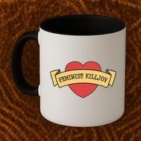Feminist Killjoy Feminism Strong Empowert Heart Gift Coffee Mug thumb 2