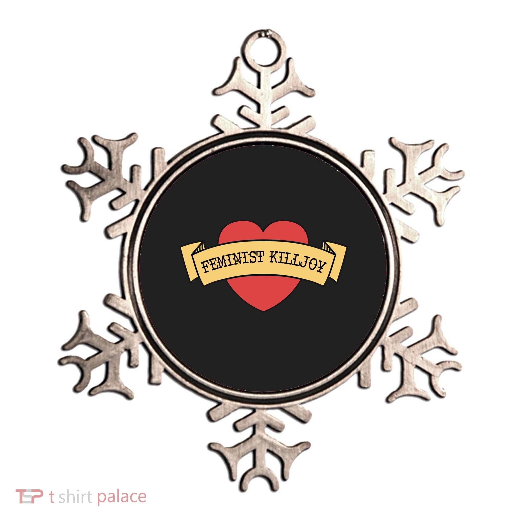 Feminist Killjoy Feminism Strong Empowert Heart Gift Ornament