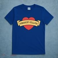 Feminist Killjoy Feminism Strong Empowert Heart Gift T-Shirt thumb 5