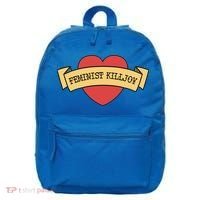 Feminist Killjoy Feminism Strong Empowert Heart Gift 16 in Basic Backpack thumb 0