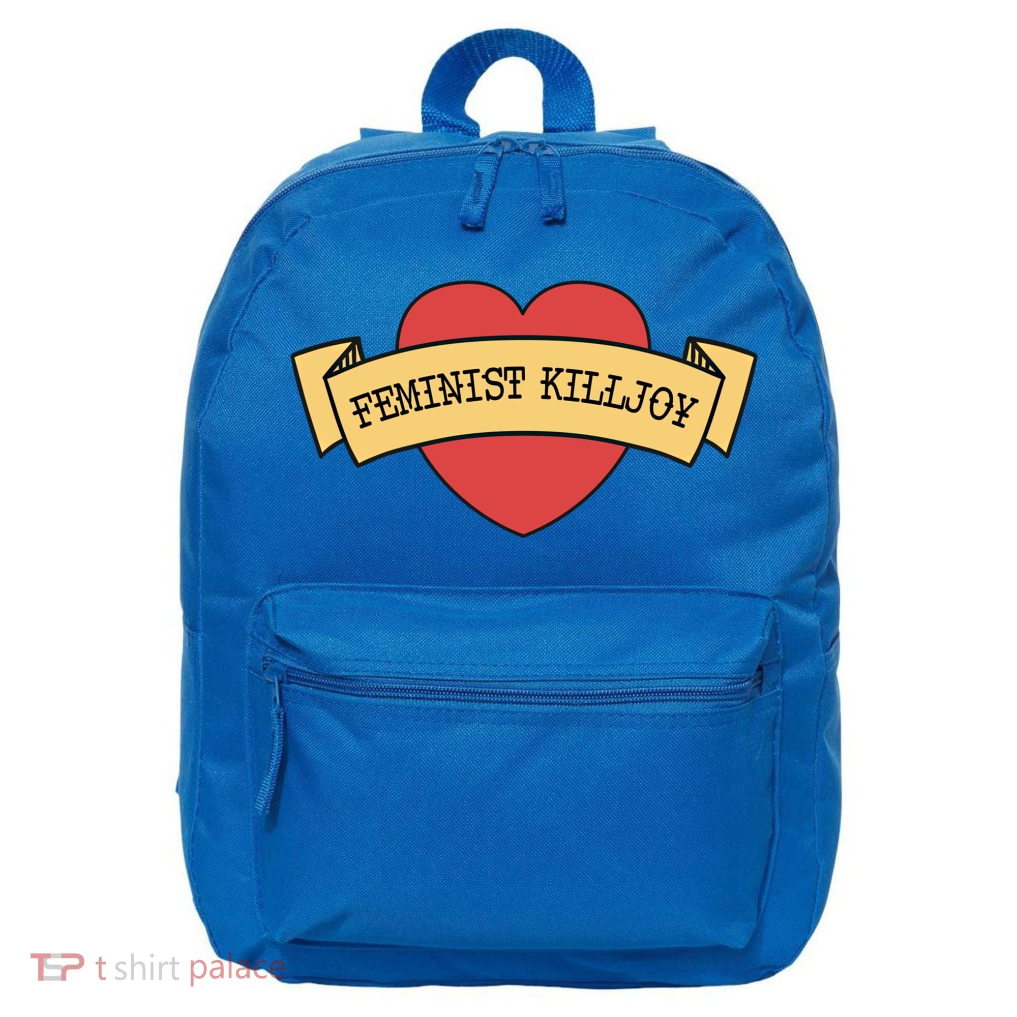 Feminist Killjoy Feminism Strong Empowert Heart Gift 16 in Basic Backpack