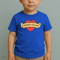 Feminist Killjoy Feminism Strong Empowert Heart Gift Toddler T-Shirt thumb 2