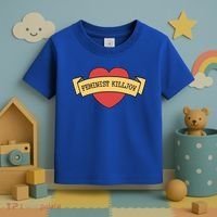 Feminist Killjoy Feminism Strong Empowert Heart Gift Toddler T-Shirt thumb 3
