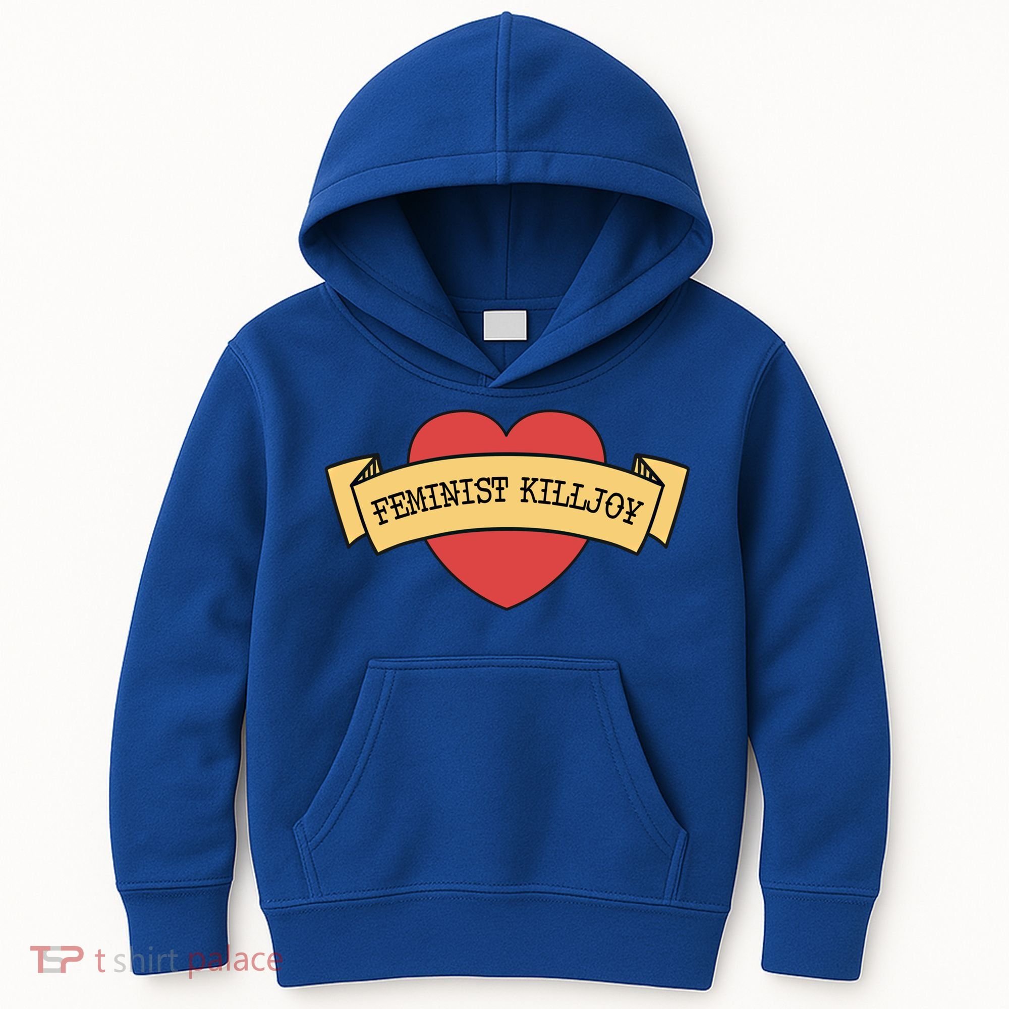 Feminist Killjoy Feminism Strong Empowert Heart Gift Kids Hoodie