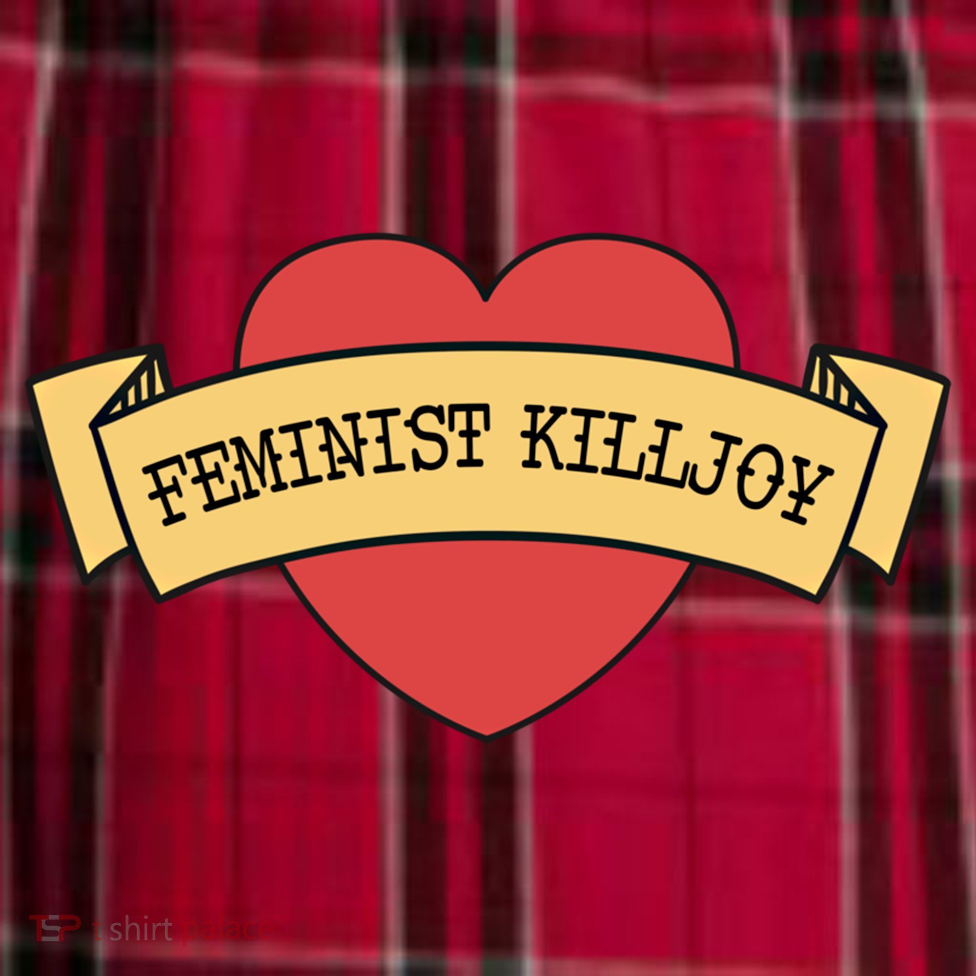 Feminist Killjoy Feminism Strong Empowert Heart Gift Men's Flannel Plaid Pajama Pants
