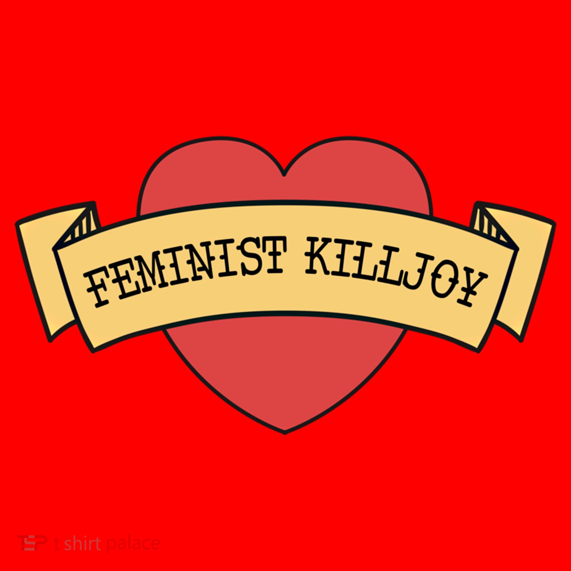 Feminist Killjoy Feminism Strong Empowert Heart Gift Santa Hat