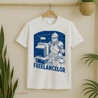 Freelancer Knight Gaming Vintage Funny Gamer T-Shirt thumb 2