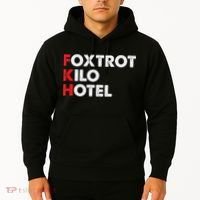 Foxtrot Kilo Hotel Fkh Funny Kamala Hoodie thumb 2