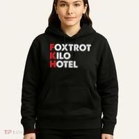 Foxtrot Kilo Hotel Fkh Funny Kamala Hoodie thumb 5