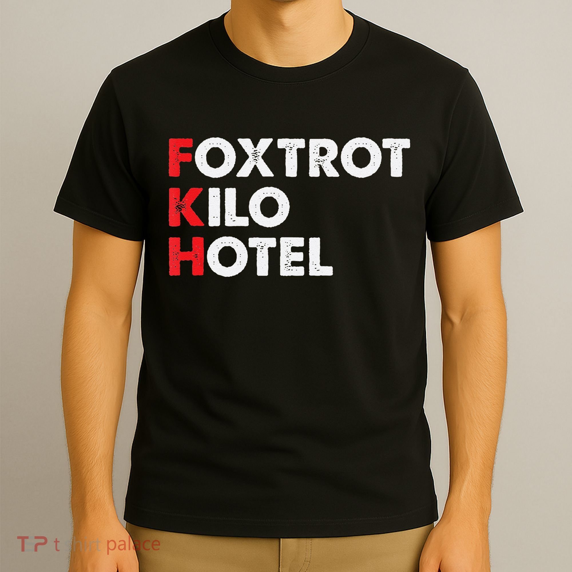 Foxtrot Kilo Hotel Fkh Funny Kamala T-Shirt