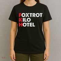 Foxtrot Kilo Hotel Fkh Funny Kamala T-Shirt thumb 4