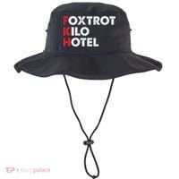Foxtrot Kilo Hotel Fkh Funny Kamala Bucket Hat thumb 0