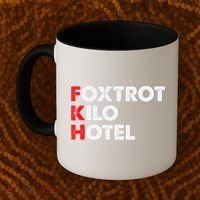 Foxtrot Kilo Hotel Fkh Funny Kamala Coffee Mug thumb 2