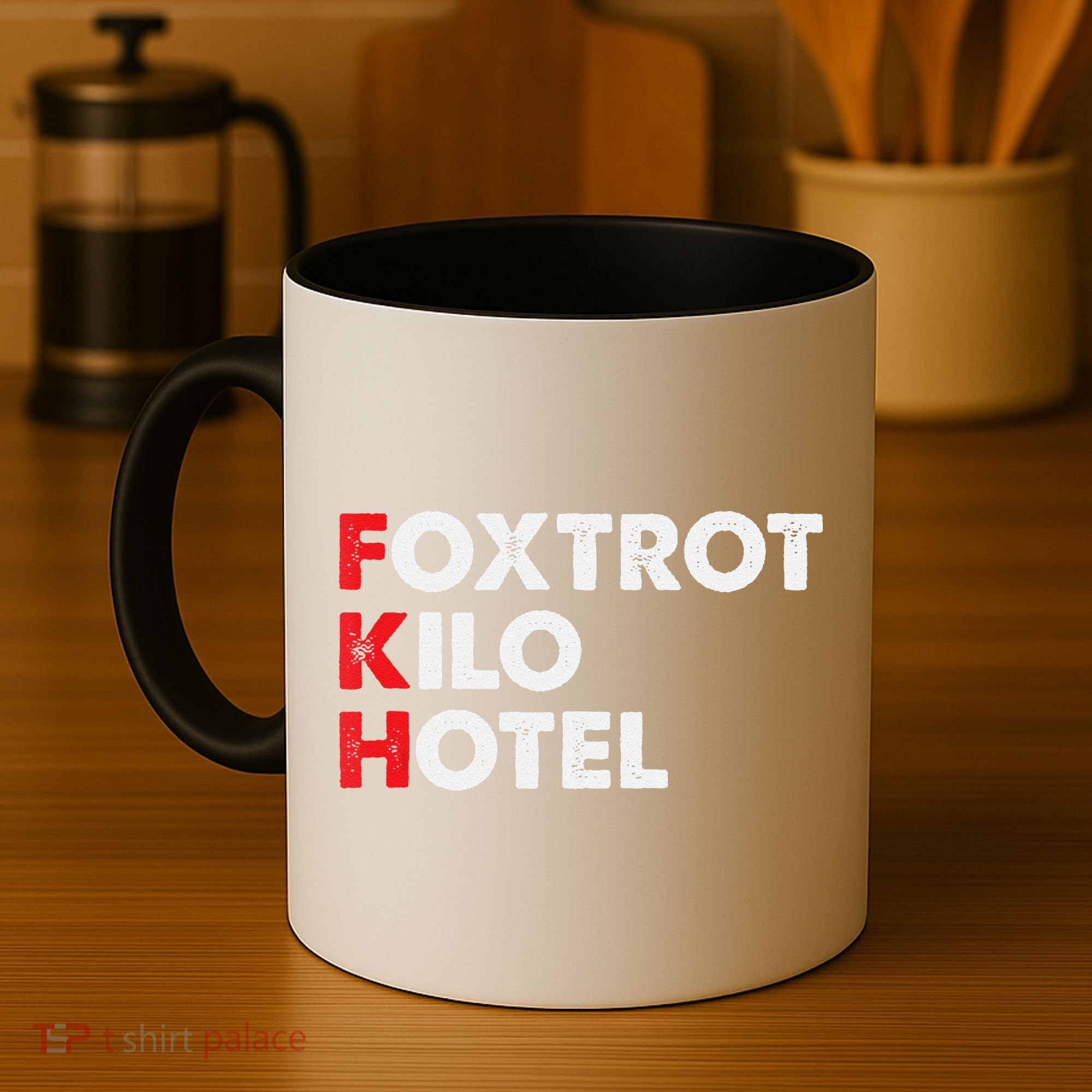 Foxtrot Kilo Hotel Fkh Funny Kamala Coffee Mug