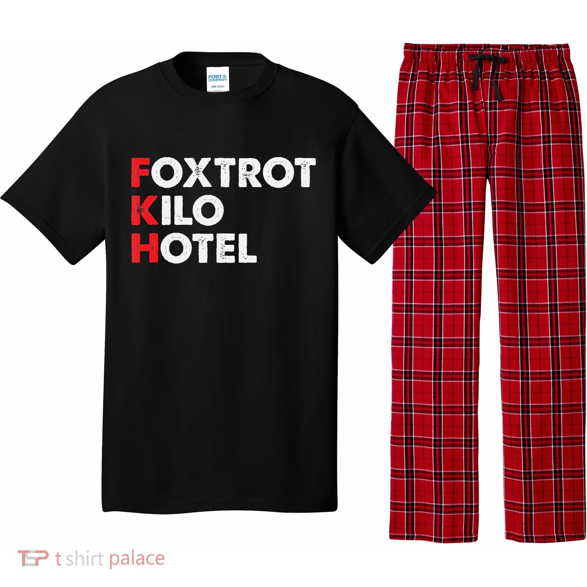 Foxtrot Kilo Hotel Fkh Funny Kamala Pajama Set