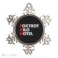 Foxtrot Kilo Hotel Fkh Funny Kamala Ornament thumb 0