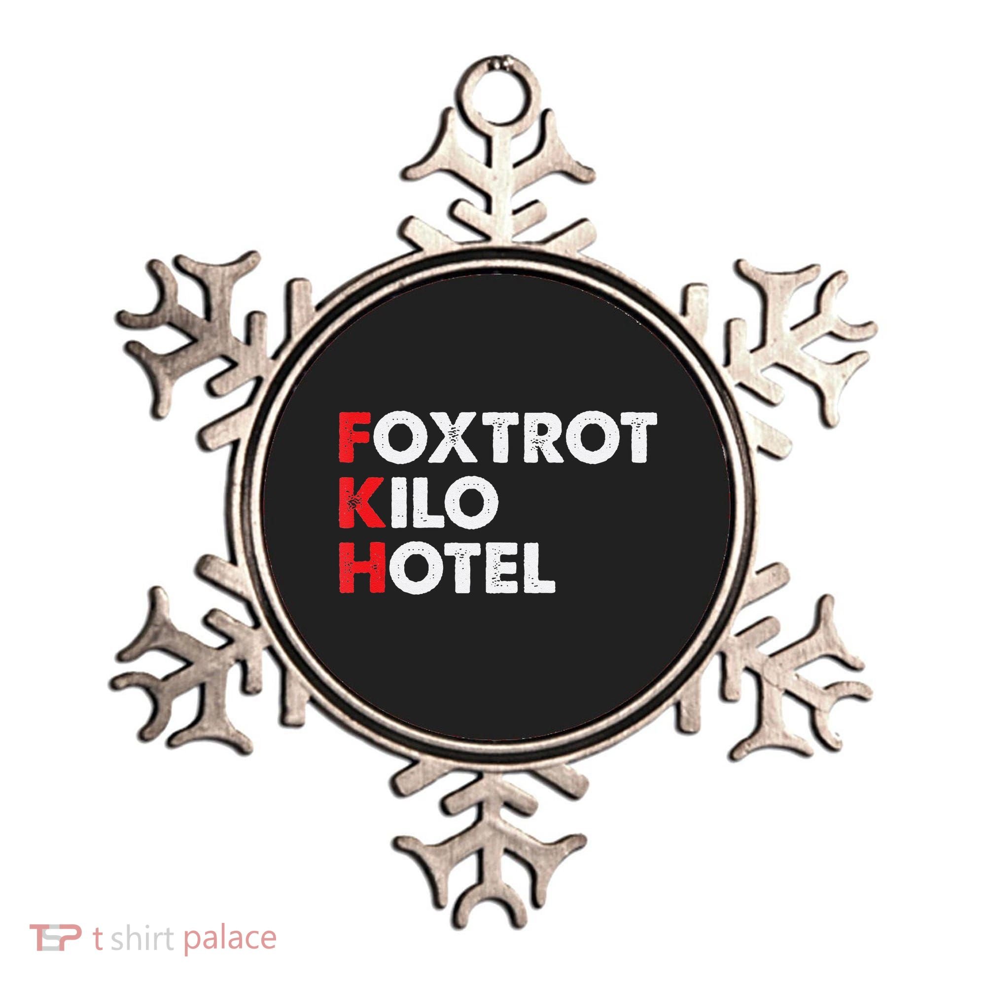Foxtrot Kilo Hotel Fkh Funny Kamala Ornament