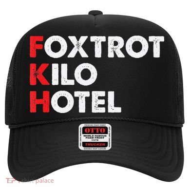 Foxtrot Kilo Hotel Fkh Funny Kamala Hat