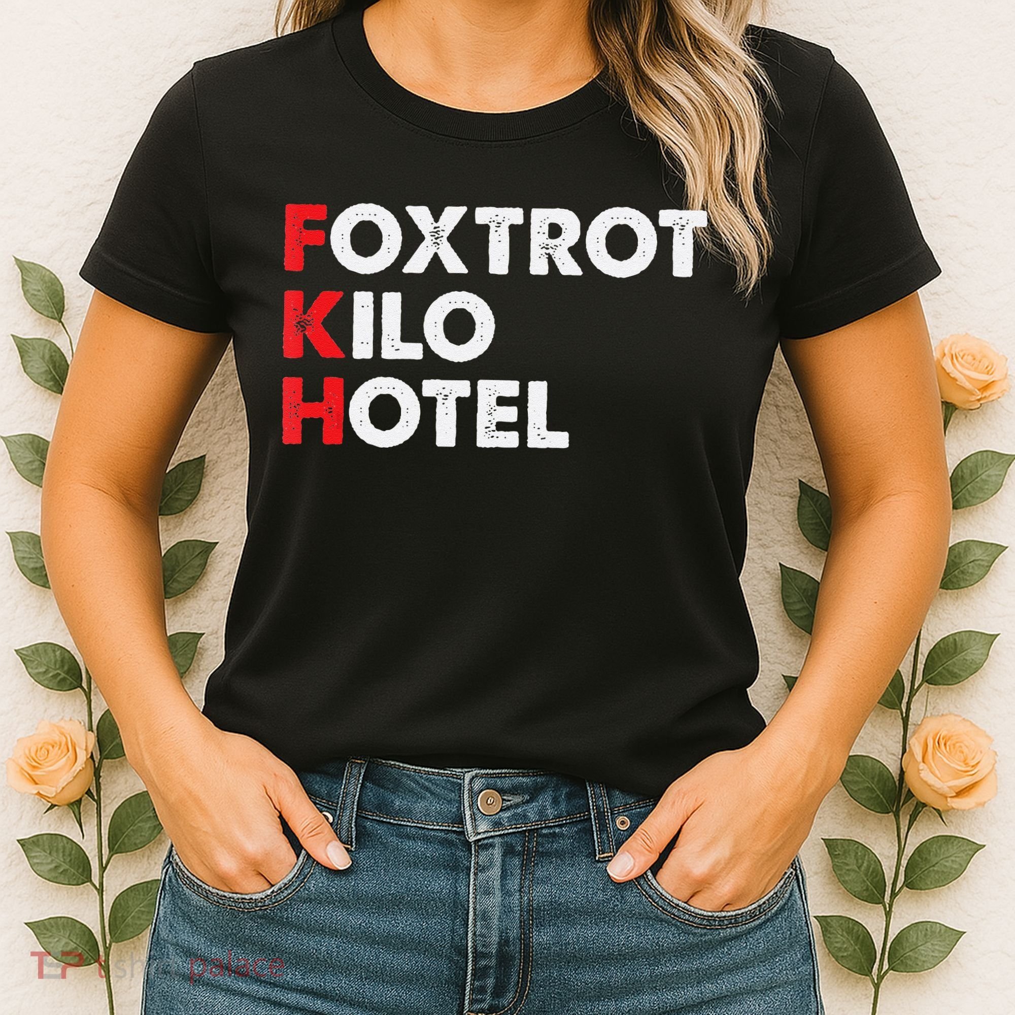 Foxtrot Kilo Hotel Fkh Funny Kamala Women's T-Shirt