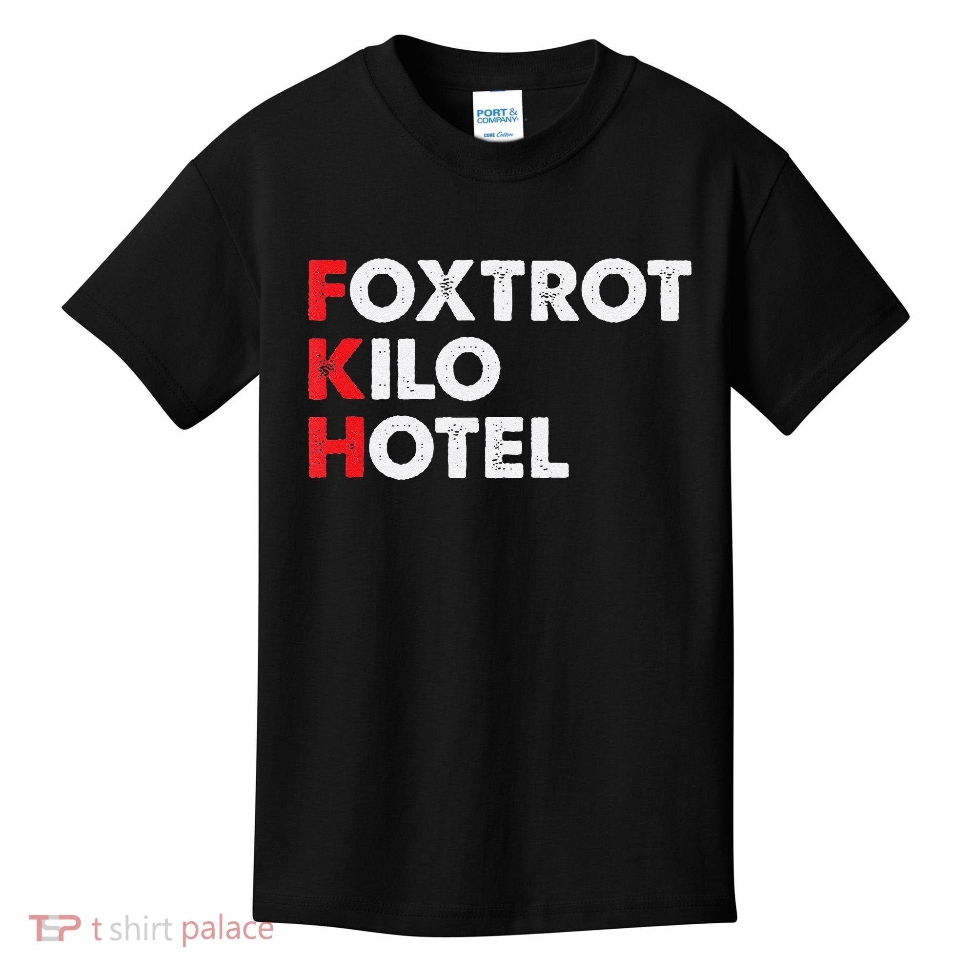 Foxtrot Kilo Hotel Fkh Funny Kamala Kids T-Shirt