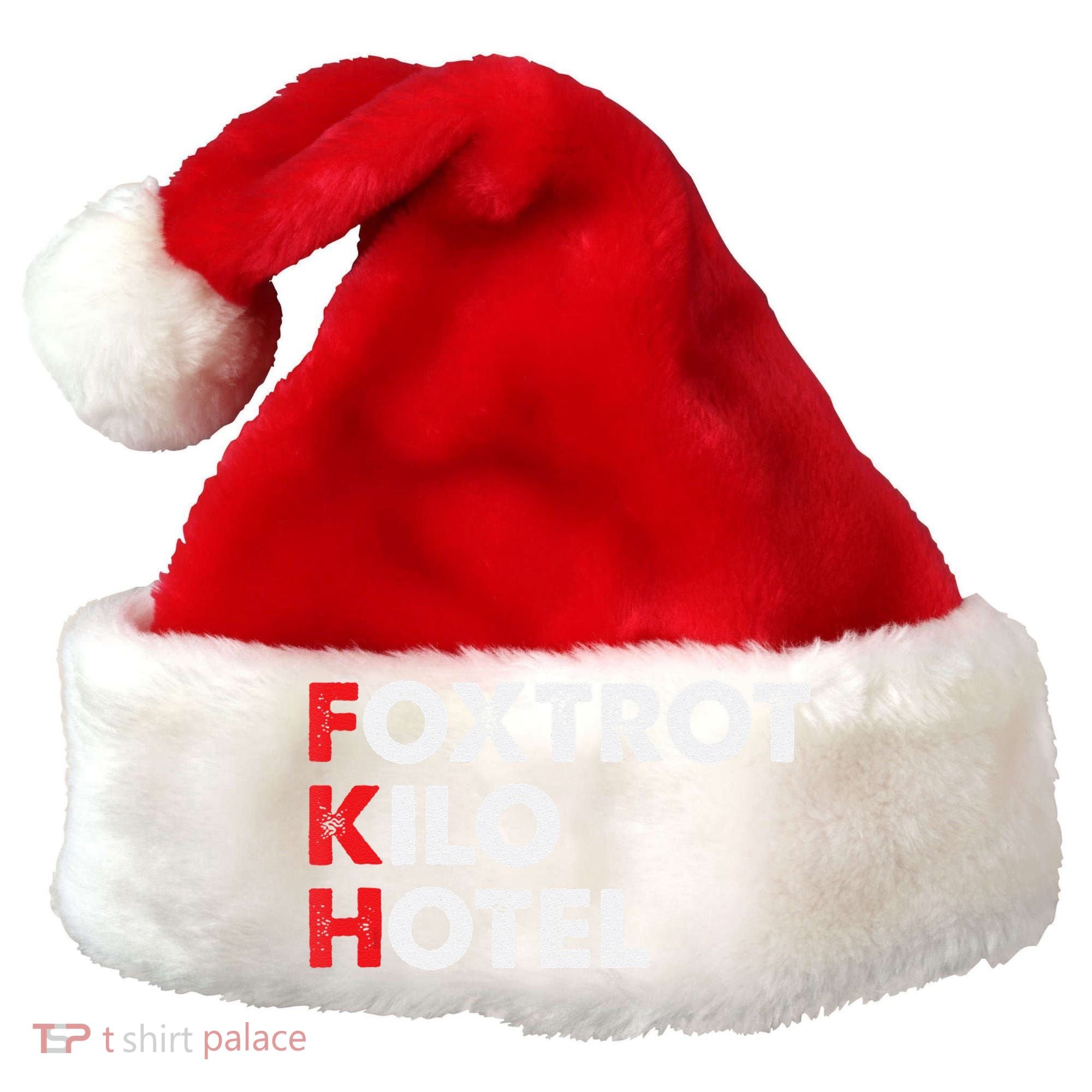 Foxtrot Kilo Hotel Fkh Funny Kamala Santa Hat