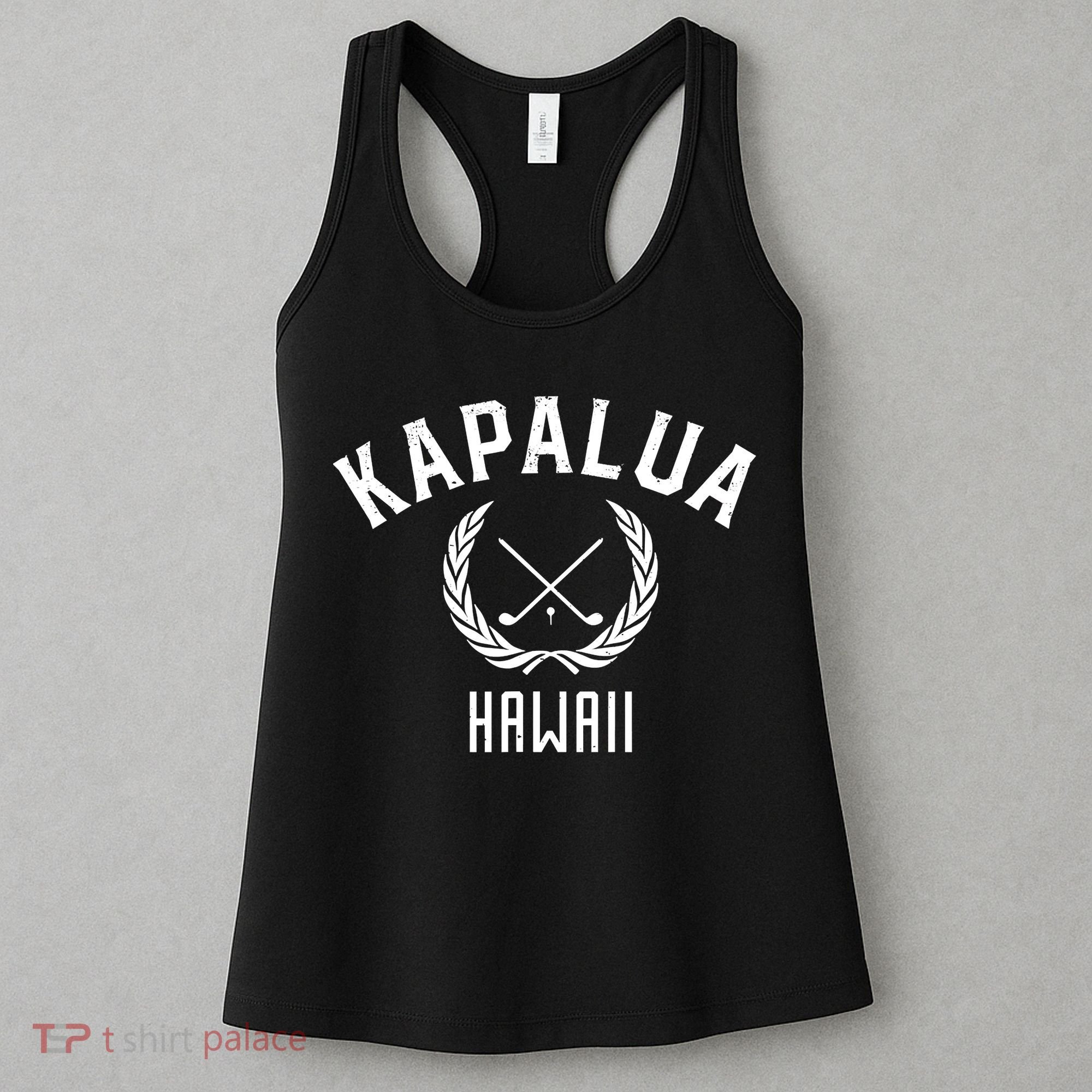Funny Kapalua Hawaii Golf Women's Tank Top