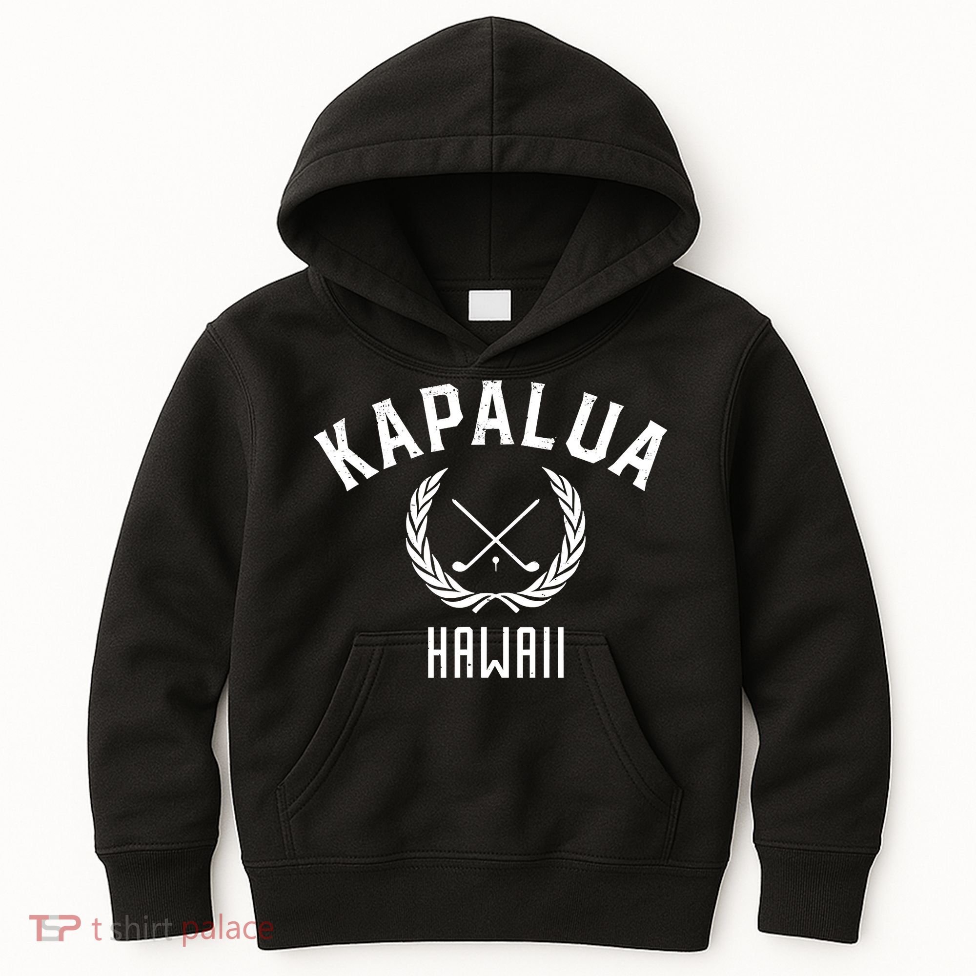 Funny Kapalua Hawaii Golf Kids Hoodie