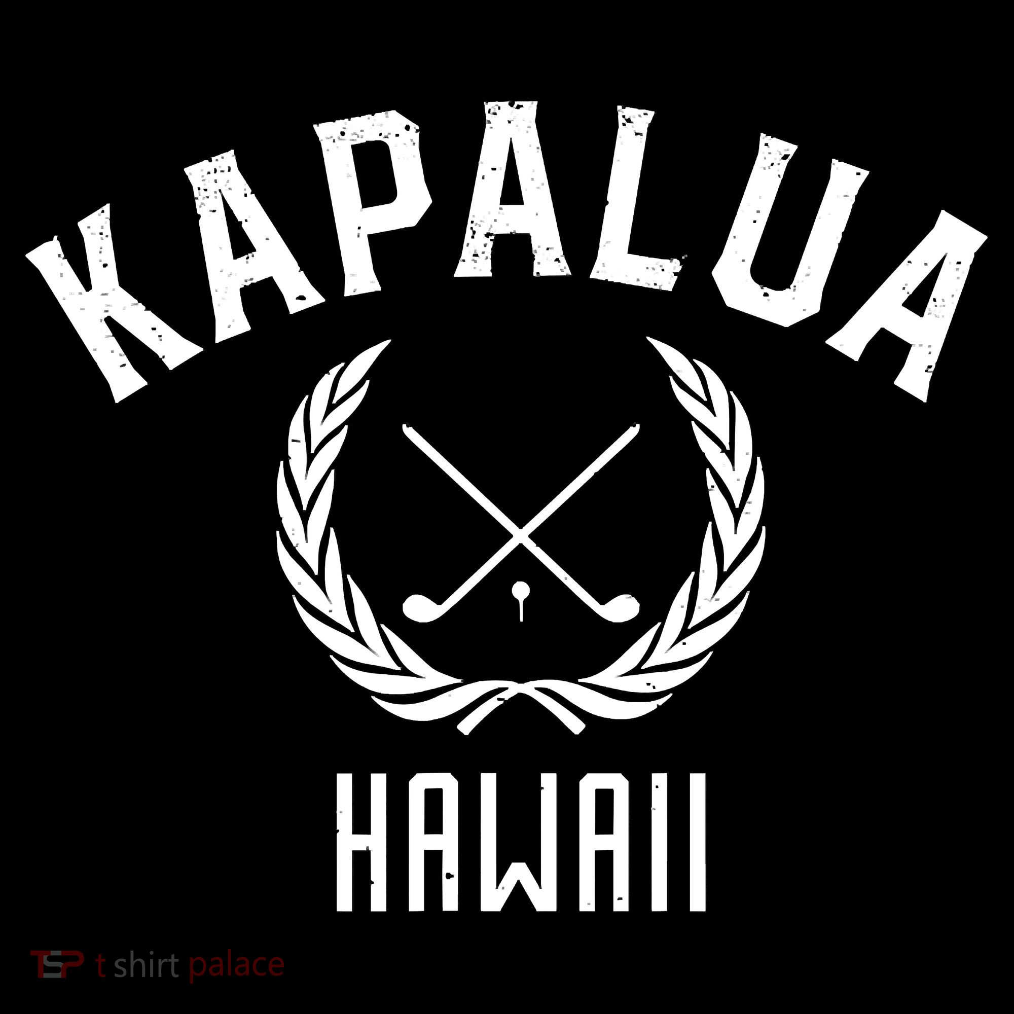 Funny Kapalua Hawaii Golf Kids T-Shirt