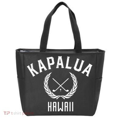 Funny Kapalua Hawaii Golf Tote Bag