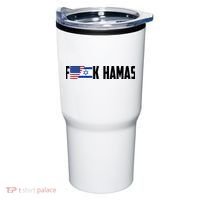 F K Hamas Pray For Israel Strong Usa And Israel Flag Tumbler thumb 0